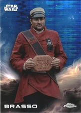 BRASSO 2025 TOPPS CHROME STAR WARS BLUE PULSAR #109 DELIGHT EXCLUSIVE B