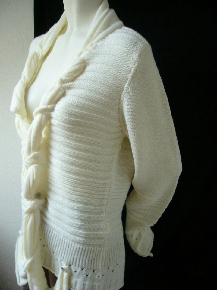 BiBA Strickjacke papyrus originell Gr.2/M****NEU mit Etikett - Bild 4 von 4