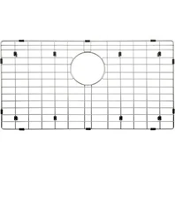Sink Bottom Grid Protector 27-9/16"x14-9/16" Serene Valley NDG2815R Rear Drain