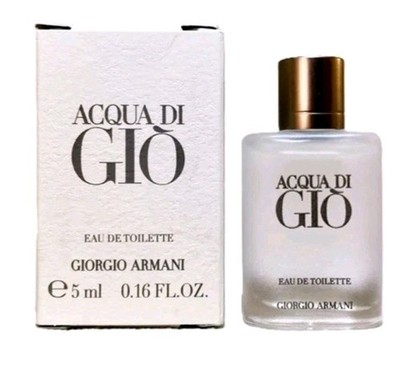Giorgio Armani Acqua Di Gio Eau De Toilette EDT Splash Dabber 0.16oz 5ml NIB