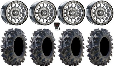 Sedona Sano Beadlock 14'' Wheels Ct 26.5'' Terminator Tires Kawasaki Mule Pro FXT