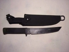 vtg. cold steel usa recon tanto 13rt carbon v full tang fixed blade knife