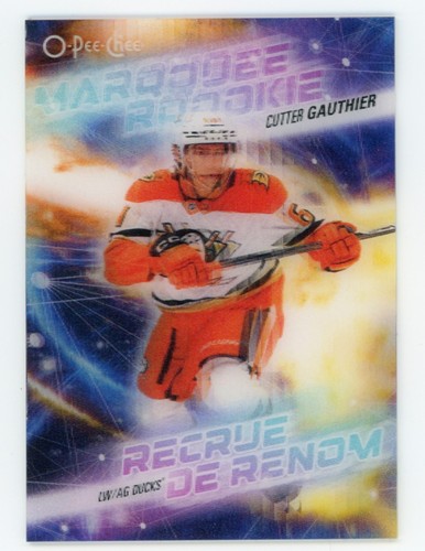 Cutter Gauthier #3D-CG 2024 O-Pee-Chee 3-D Marquee Rookie card