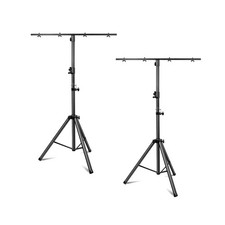 DJ Lights Stand 2 Pack, Heavy Duty DJ Stand, Portable Par Can Tripod Stage Li...