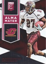 2017 Elite Draft Picks Football Card Alma Mater #4 Antonio Brown