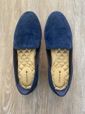 Birdies Women's the Starling Navy Suede Size 7