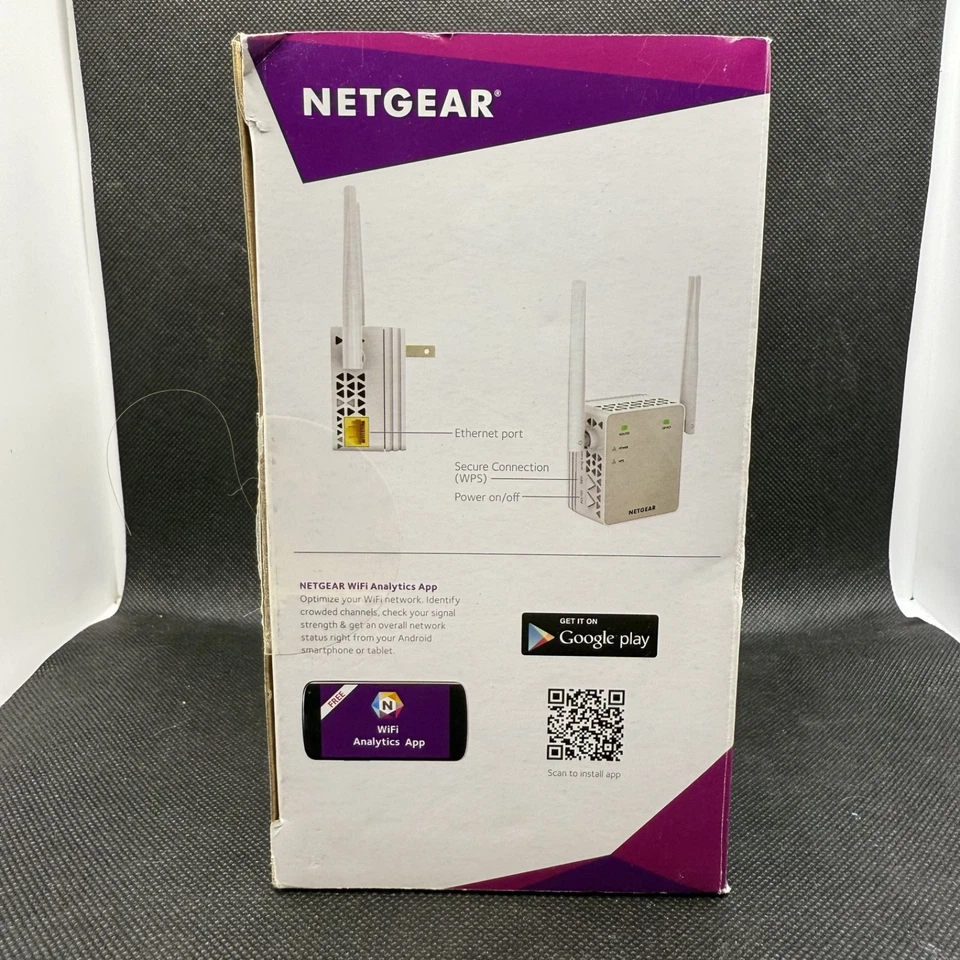 WiFi Range Extender Netgear AC1200 WiFi Signal Works With Any WiFi Router - Image 2 of 4