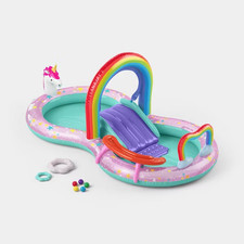Unicorn World Paly Center Inflatable Water Park - Sun Squad