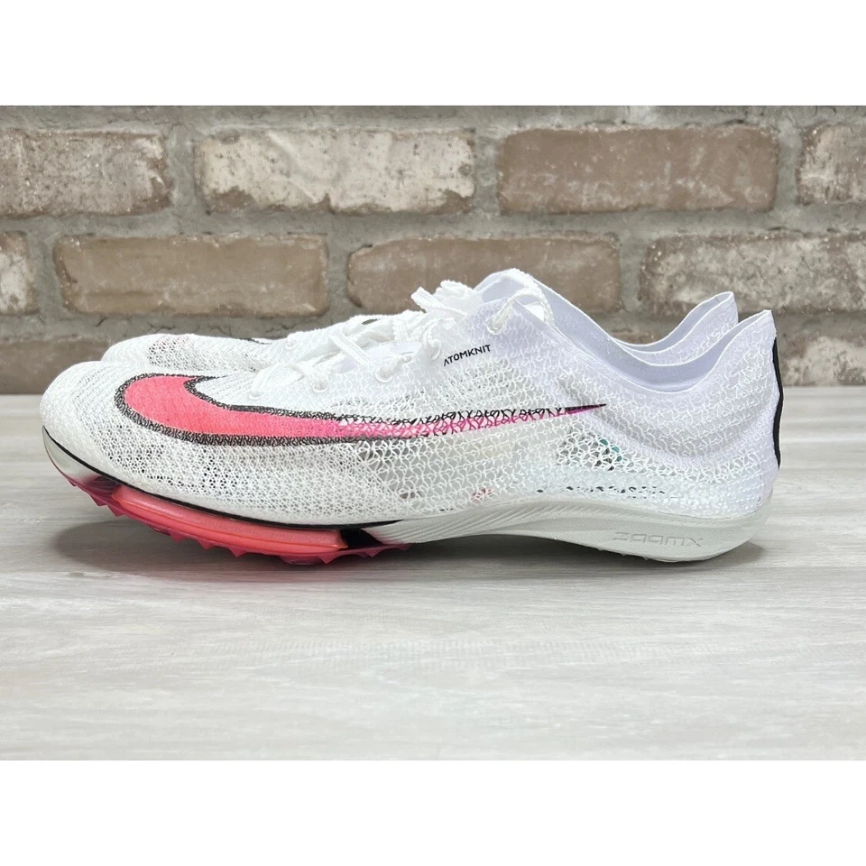 Nike Air Zoom Mens Ombre Victory Track White MISSING SPIKES CD4385-100 Size 14 - Image 4 of 4