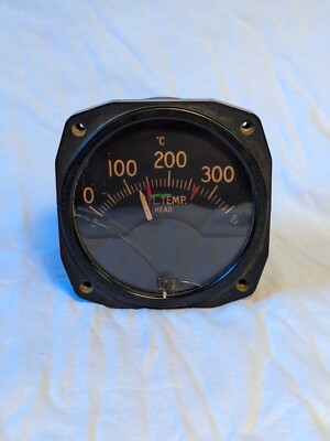 The Lewis Engine Co. Cylinder Head Temperature CHT Indicator 17AT4B