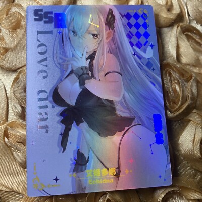 Echidna RE:ZERO Beach Goddess Story Sexy Anime SSR  Foil Girl Card
