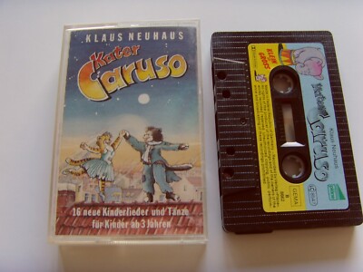 MC Kassette Klaus Neuhaus, Kater Caruso, Kinderlieder, pläne patmos