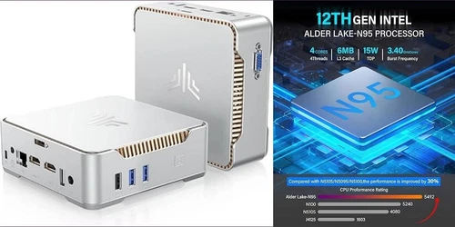 Mini PC GK3Plus con Windows 11Pro, 16 GB de RAM, 512 GB de SSD M.2, 12.ª.neuvo.