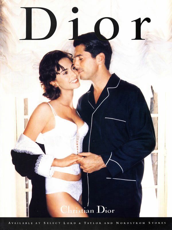 1995 Dior Lingerie fashion 1-page MAGAZINE AD | eBay
