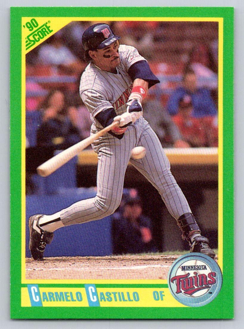 1990 Score Carmelo Castillo #123 Minnesota Twins