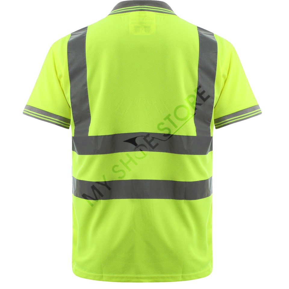 Hi Vis Body Warmer – High Visibility Fleece-Lined Reversible - View #2