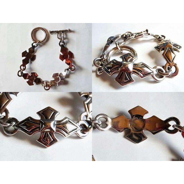 A&G Bracelet SV Silver 925 Cross Motif Silver | eBay A&G Bracelet SV Silver 925 Cross Motif Silver | eBay