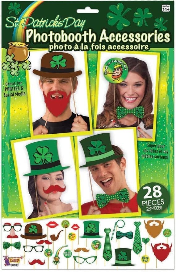 St Patricks Day Photo Booth Accessories