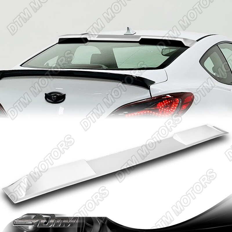 For 10-16 Hyundai Genesis Coupe Pearl White Rear Roof Window
