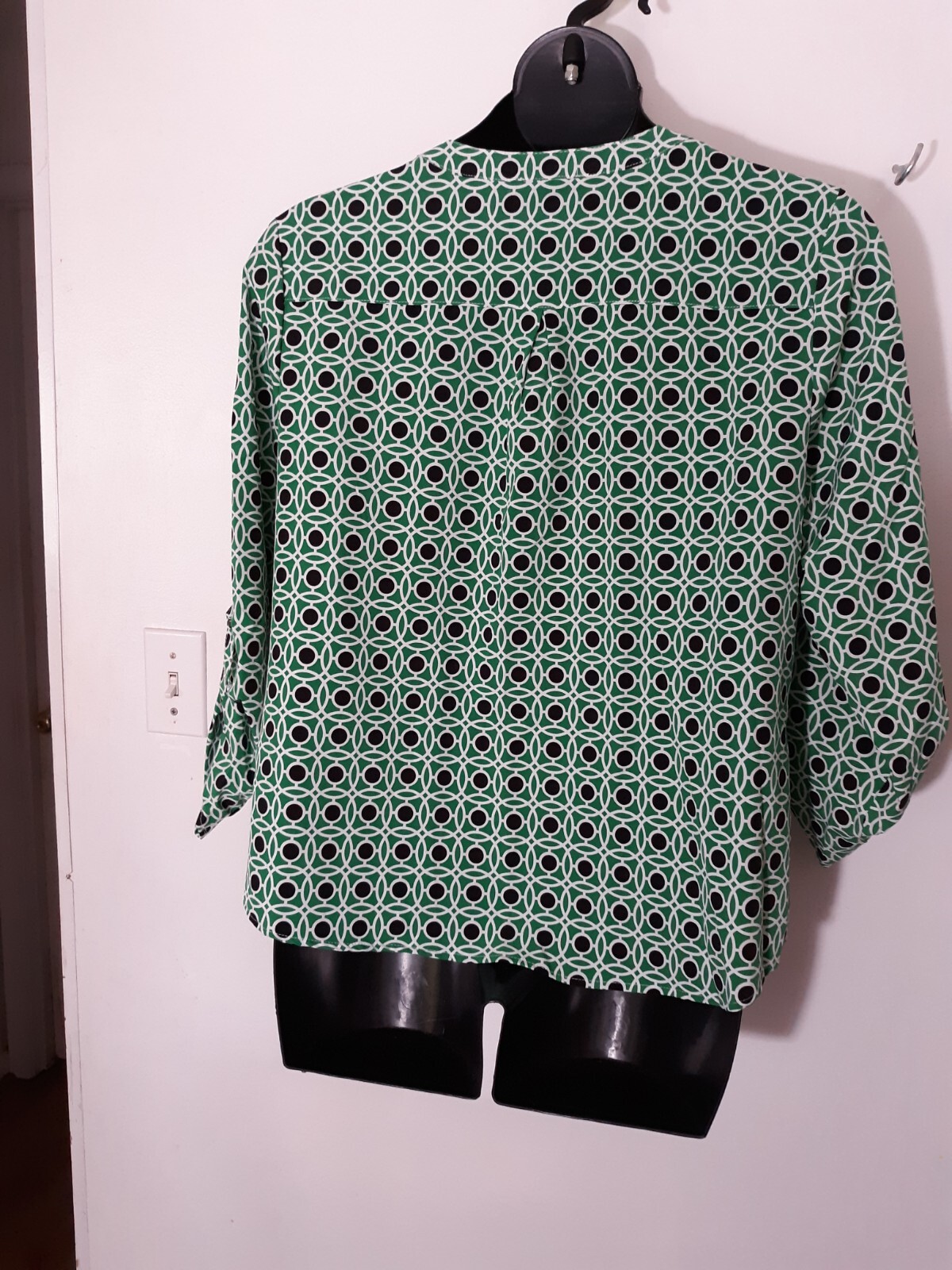 Notations vneck button down shirt - image 2