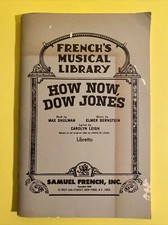 French’s Musical Library How Now, Dow Jones