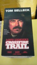 Louis L'Amours Crossfire Trail TNT Original Movie 2001 VHS western Tom Selleck