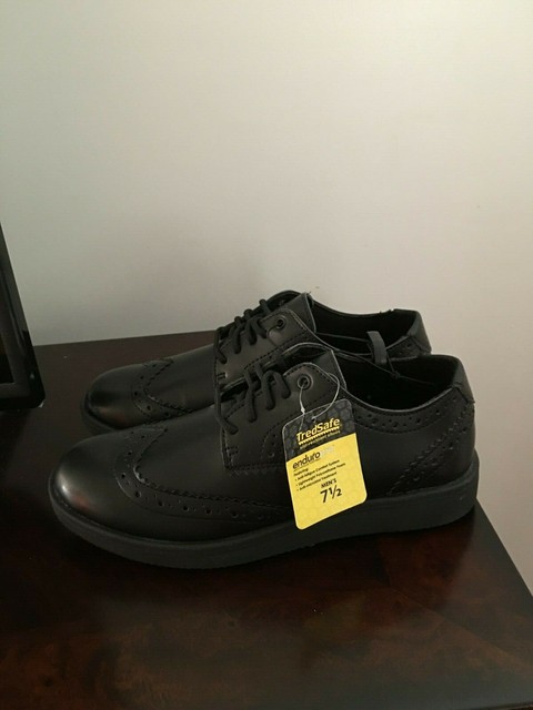 slip resistant wingtip shoes