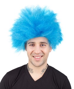 blue wig for thing 1