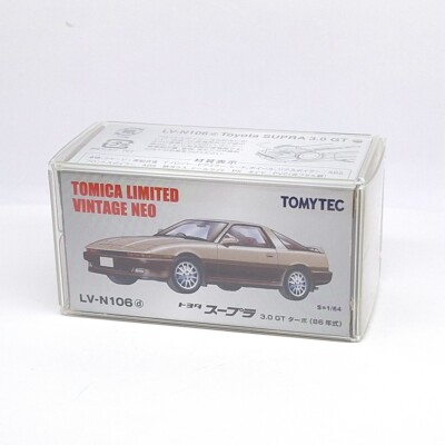 Tomica Limited Vintage NEO LV-N106d TOYOTA SUPRA 3.0 GT 86' 1/64