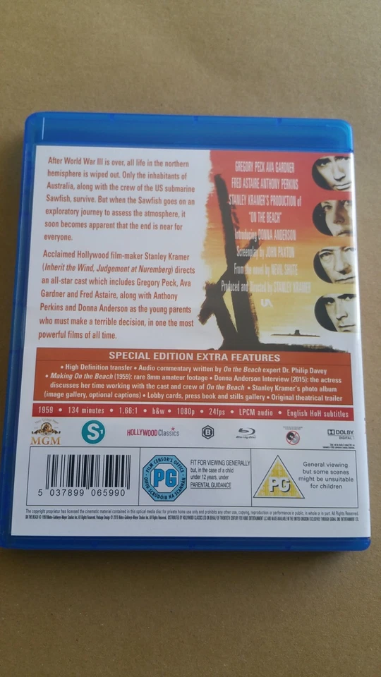 ON THE BEACH REG B BLURAY LIKE NEW - Image 2 of 4