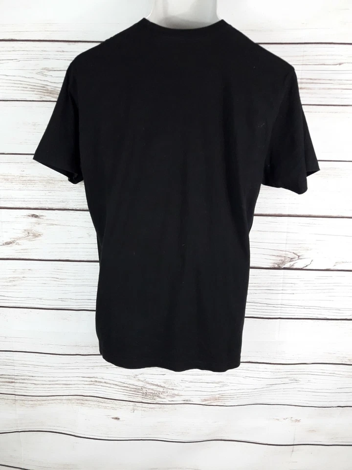 Camiseta negra Fat Trax 1992 para hombre patinador bicicleta talla XL estampado gráfico manga corta Foto 4 de 4