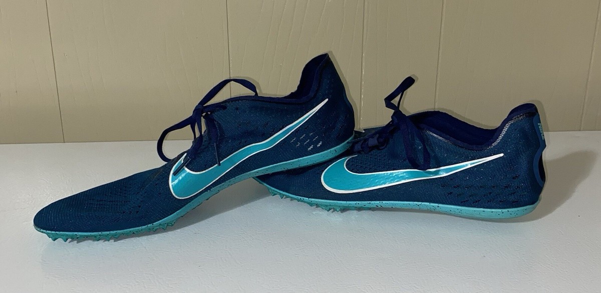 NIKE Zoom Victory Elite 2 Track Field Spikes Shoes Mens Navy