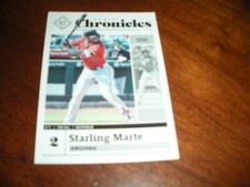 2020 Panini Chronicles Baseball #26 Starling Marte Arizona Diamondbacks