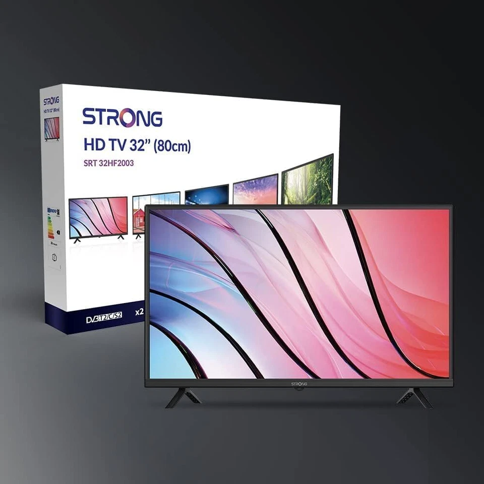 STRONG SRT32HC2003 32 Zoll; (80 cmrt, Hotel Modus, DVB-T/T2/C/S2) , schwarz - Bild 2 von 4