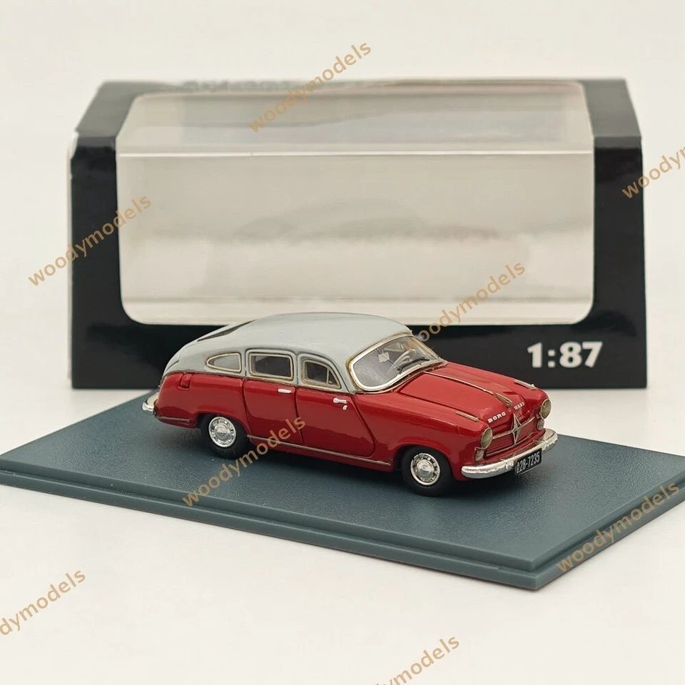 NEO SCALE MODELS 1/87 Borgward Hansa 2400 Red Resin Car Limited Collection - Image 2 of 4