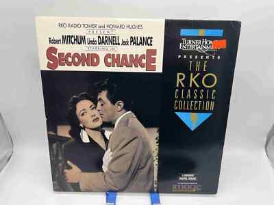 ''Second Chance'' RKO Classic Collection Laserdisc LD - Robert Mitchum