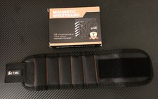 Magnetic Wristband, with Strong Magnets for Holding Screws, Nails