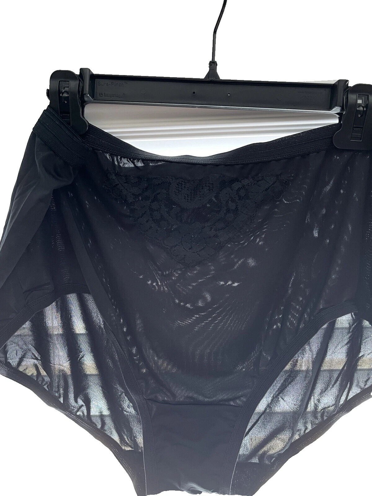Fruit of the Loom Black Plus Size Panties for Women