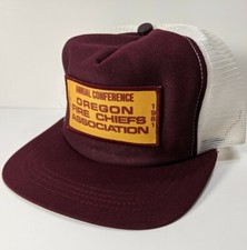 Oregon Fire Chiefs Assoc. 1981 Vintage New Era Pro Snapback Trucker Hat
