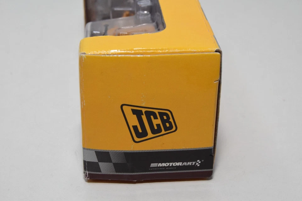 B68 1:87 MOTORART 13477 JCB HMEE TERNA PALA GRU GIALLO MIB 2 - Immagine 4 di 4