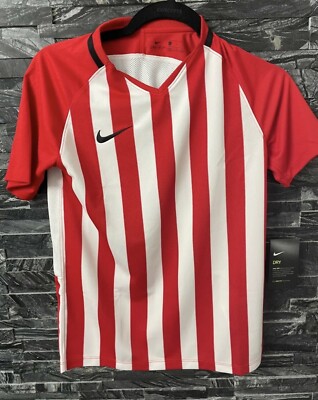 Nike Division III Jersey, Red / White / Black, Youth Size Medium 894102-658