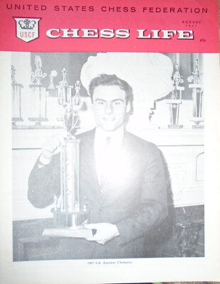 Chess Life, August 1967 - '' Let's Lay Off Bobby Fischer '' Etc