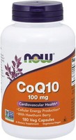 Now Foods, COQ10 100Mg Herz Kreislauf WeißDornbeere 180 Veg. Kapseln Super Preis