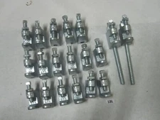 LOT OF 19 Erico Caddy #300 EZ-Riser Beam Clamp 3/8" Malleable Iron #38900037EG