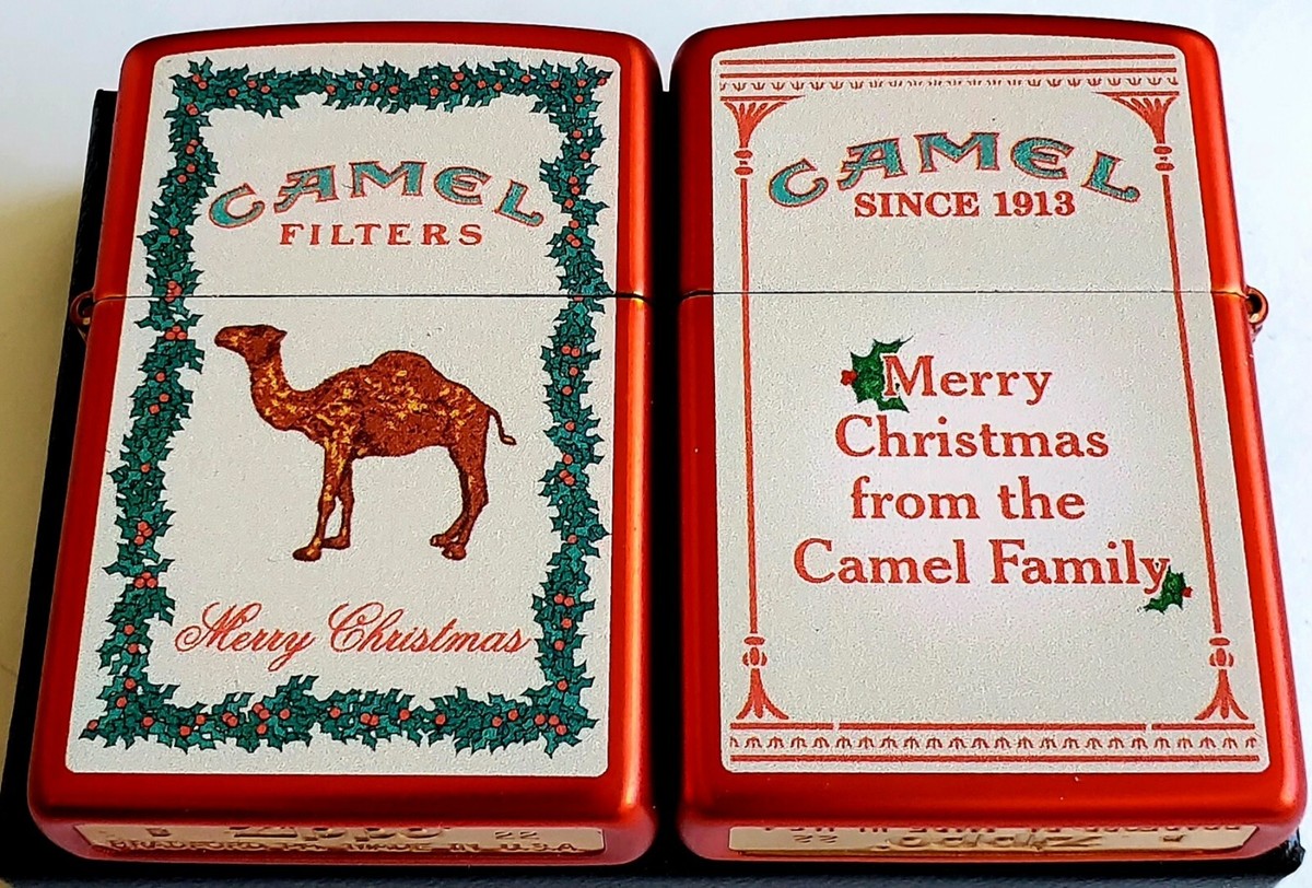 Zippo Camel Christmas RED Metallic CZ 1040 LIMITED EDITION ONLY 50