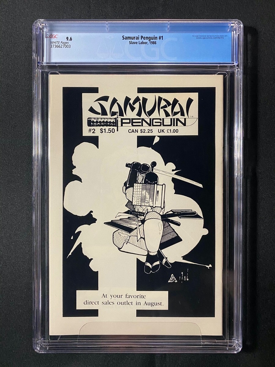 Samurai Penguin #1 CGC 9.6 (1986) - RARE! | eBay