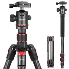 Neewer Carbon Fiber 66 inches Camera Tripod Monopod with 360 Degree Ball Head