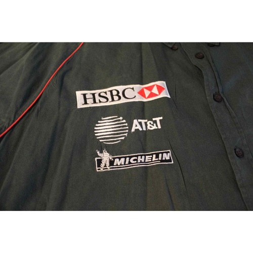 Vintage Rare Jaguar Racing Green Button Up Shirt - Size XL - Picture 3 of 8