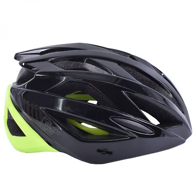 FAHRRADHELM ERWACHSENE SAFETY LABS IN-MOLD JUNO SCHWARZ/GELB GR.M (55-58 CM)