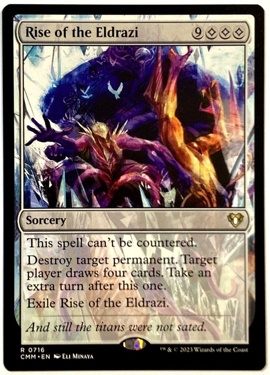 MTG Rise of the Eldrazi Commander Masters 0716 Pack Fresh | eBay